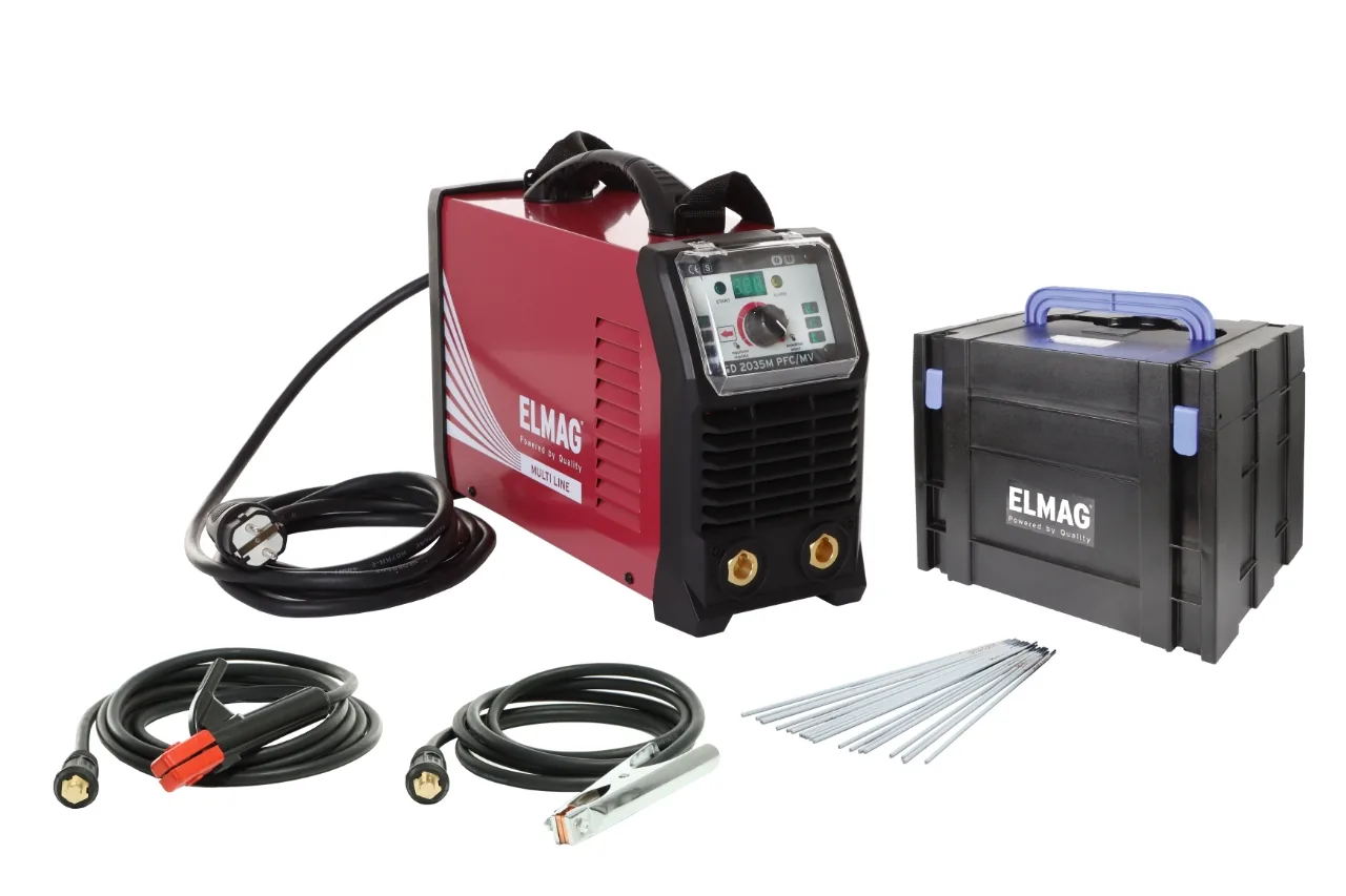 Elmag Elektroden-Schweißinverter SD 2035M PFC/MV-SET-K – Bild 3
