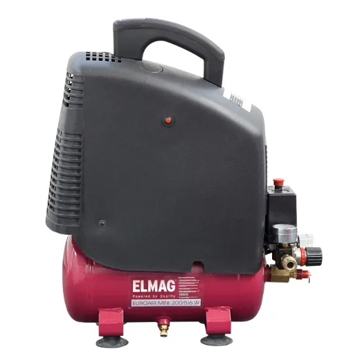Elmag-Kompressor-EUROAIR-MINI-20086-W-4 Elmag Kompressor EUROAIR MINI 200/8/6 W – Bild 1