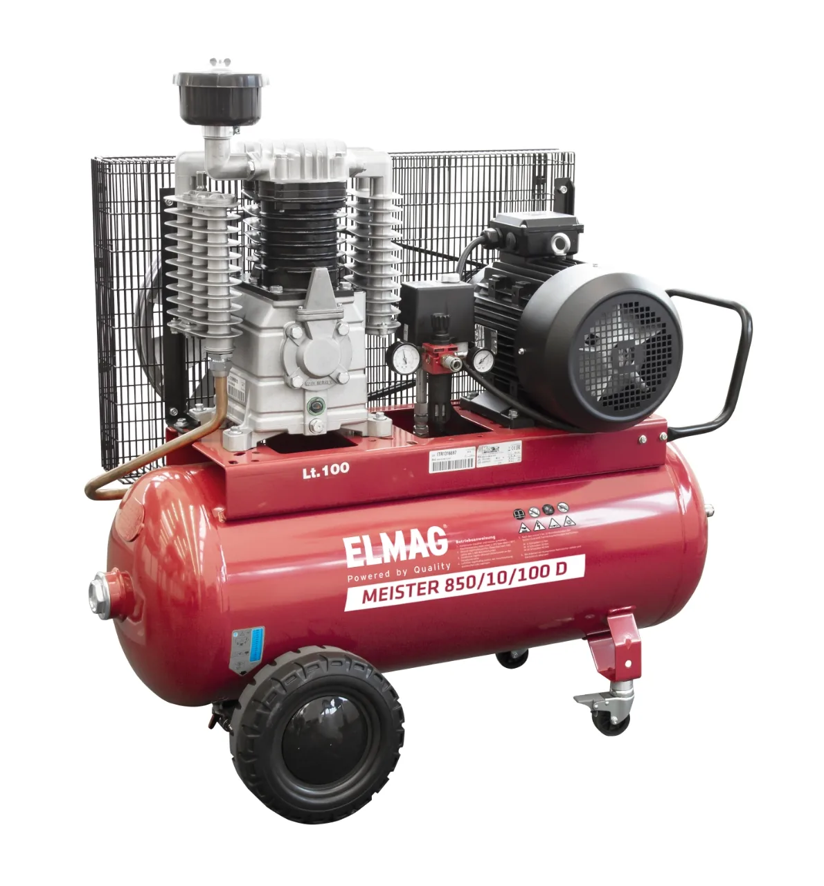 Elmag Kompressor MEISTER 850/10/100 D – Bild 3
