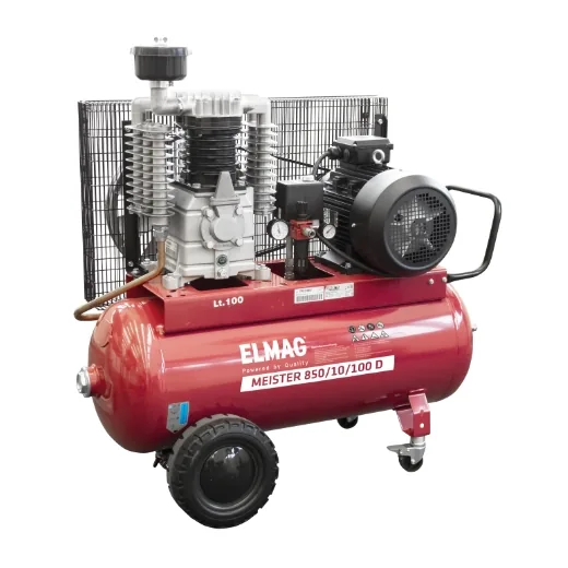 Elmag-Kompressor-MEISTER-85010100-D Elmag Kompressor MEISTER 850/10/100 D – Bild 1
