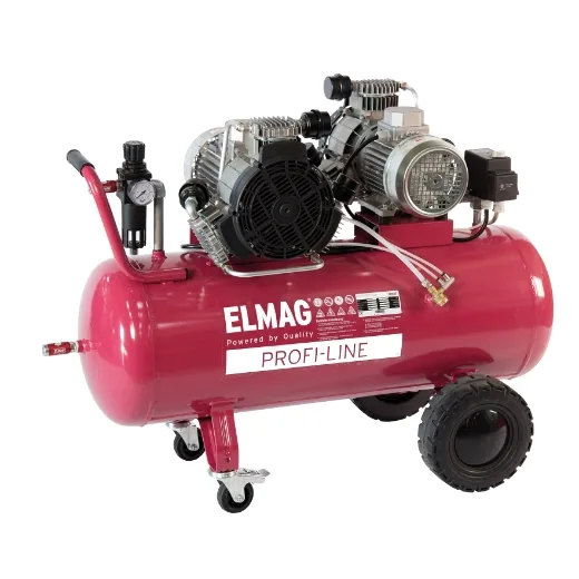 Elmag-Kompressor-PROFI-LINE-OeLFREI-PL-66010200-D Elmag Kompressor PROFI-LINE 'ÖLFREI' PL 660/10/200 D – Bild 1