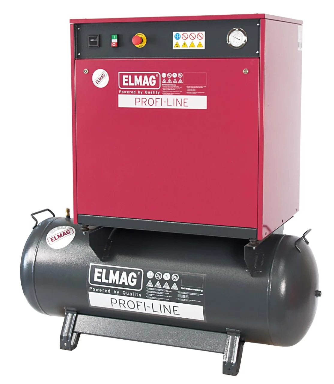 Elmag Kompressor PROFI-LINE 'SILENT' PL-S 350/10/24+100 W – Bild 4