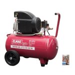 Elmag Kompressor WERKER 275/10/50 W - 'SET-AKTION':