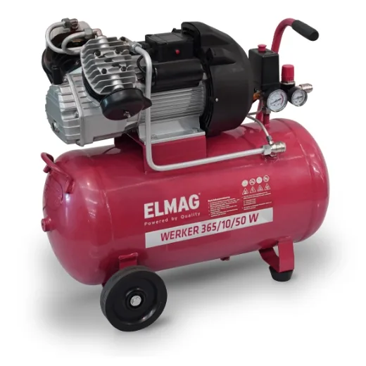 Elmag-Kompressor-WERKER-3651050-W Elmag Kompressor WERKER 365/10/50 W – Bild 1