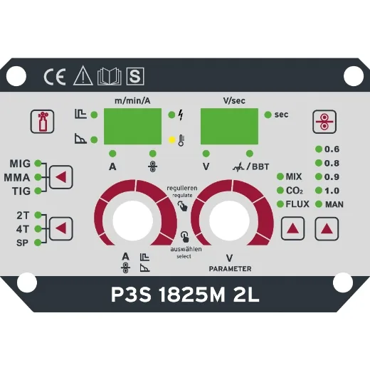 Elmag Multifunktions-Schweißinverter P3S 1825M 2L & 2L/MV / ECO-SET – Bild 2
