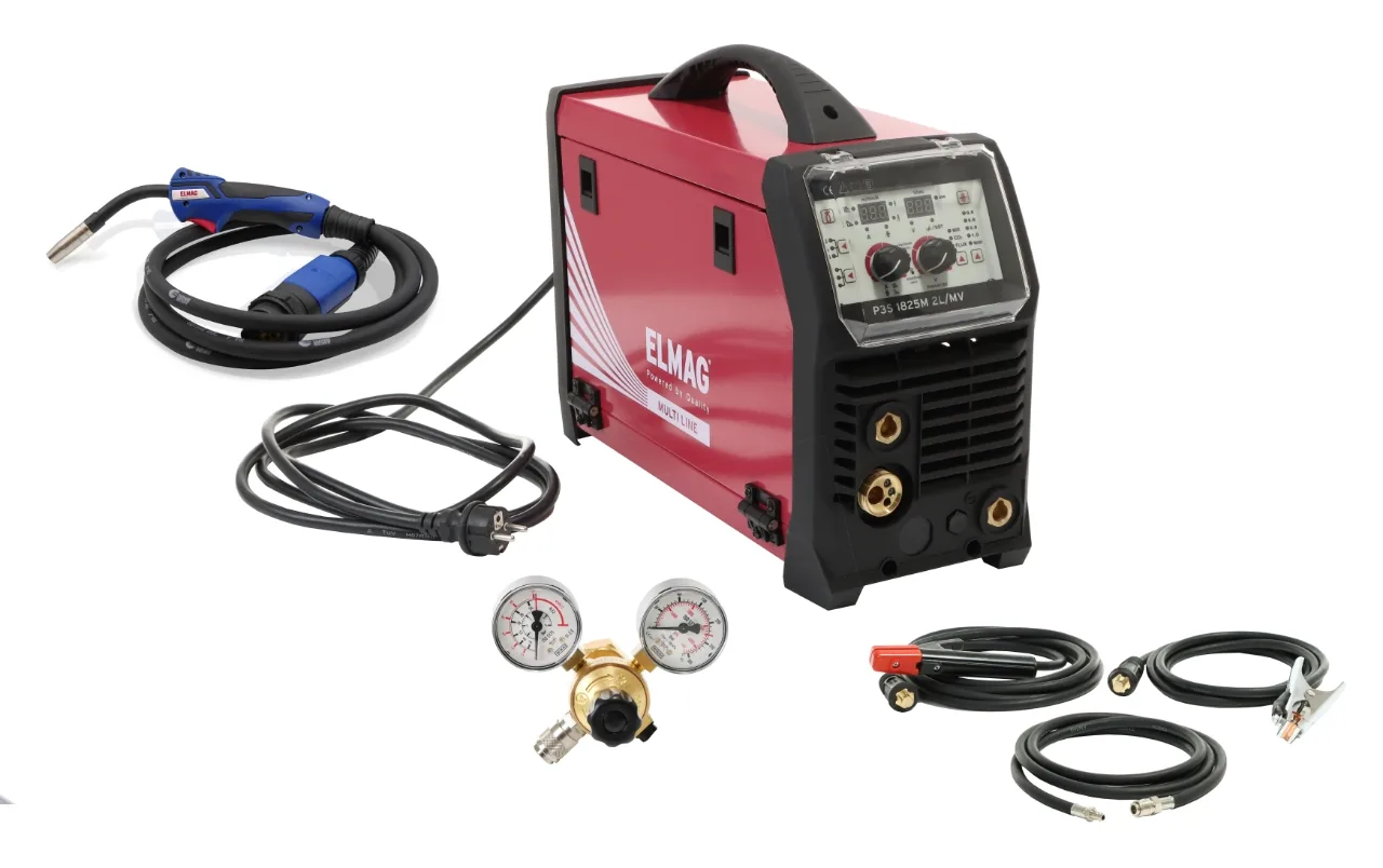 Elmag Multifunktions-Schweißinverter P3S 1825M 2L & 2L/MV / ECO-SET – Bild 3