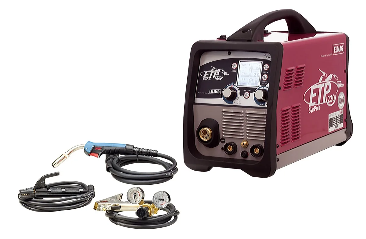 Elmag Multifunktions-Schweißinverter, tragbar - STAHL-SET – Bild 6