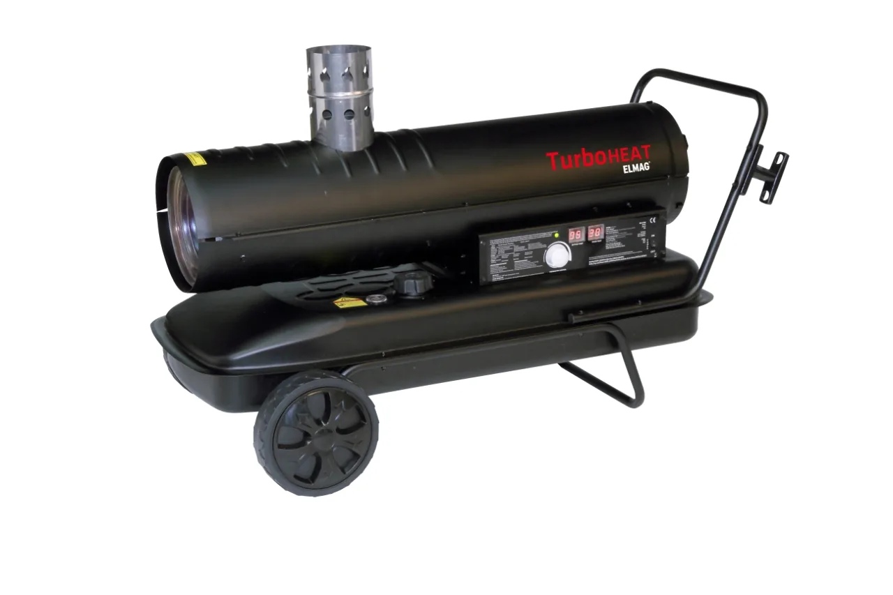 Elmag Öl/Diesel-Heizkanone mit Kaminabzug TURBOHEAT ODK 22 – Bild 2