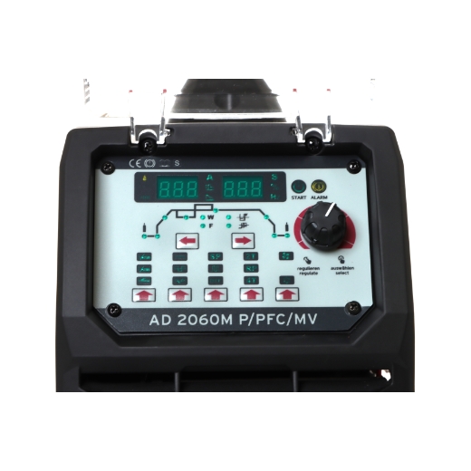 Elmag-WIG-TIG-ACDC-Schweissinverter-AD-2060M-PPFCMV-ECO-SET-G-1 Elmag WIG-/TIG AC/DC-Schweißinverter AD 2060M P/PFC/MV ECO-SET-G – Bild 2