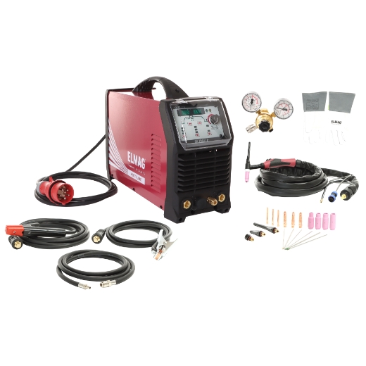 Elmag WIG-/TIG DC-Schweißinverter DD 2560T P ECO-SET-G