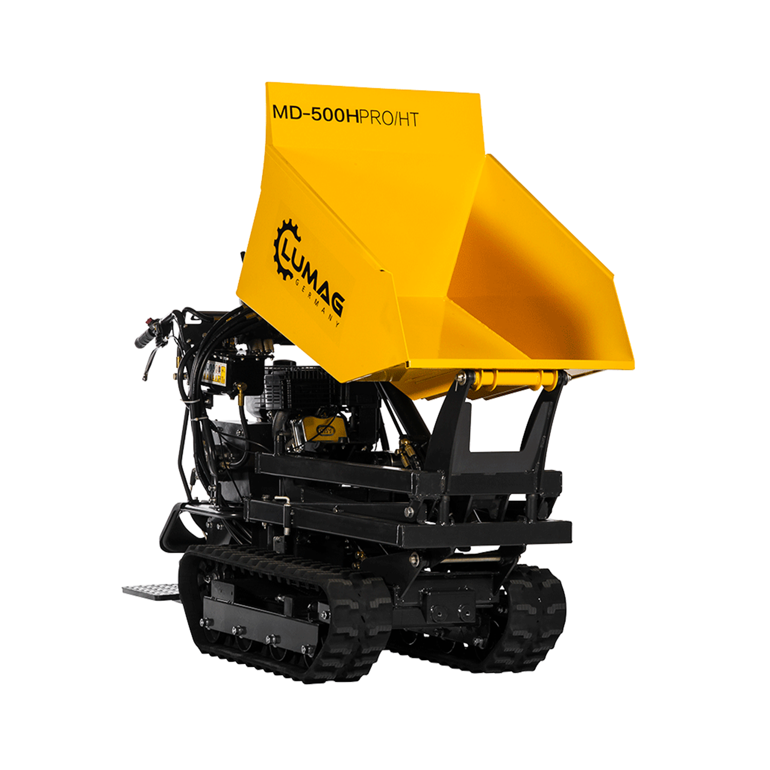 Lumag_Benzin-Raupendumper MD500HPROHT (High-Tip-Funktion)-2 Lumag Benzin-Raupendumper MD500HPROHT (High-Tip-Funktion) – Bild 2