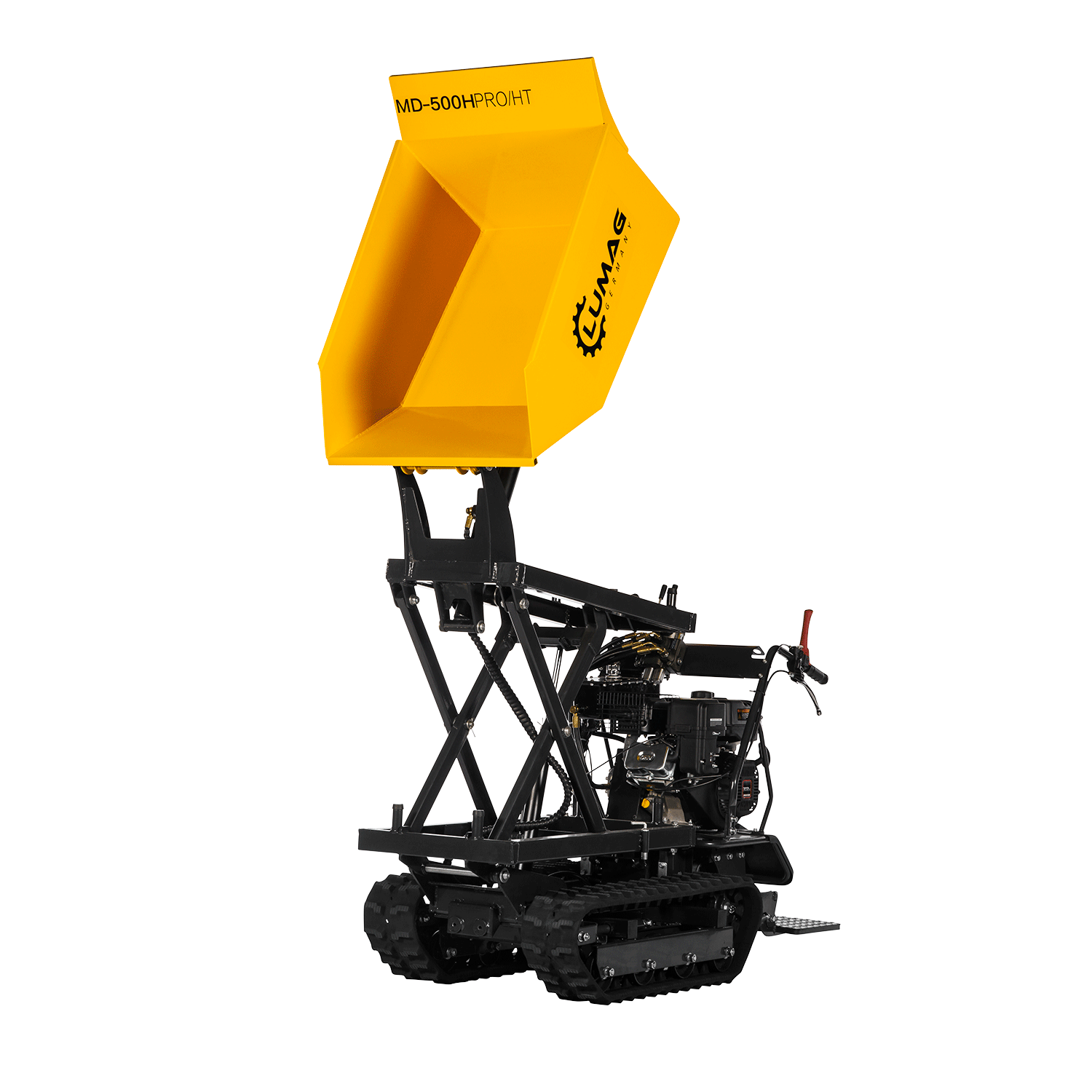 Lumag_Benzin-Raupendumper MD500HPROHT (High-Tip-Funktion)-3 Lumag Benzin-Raupendumper MD500HPROHT (High-Tip-Funktion) – Bild 3