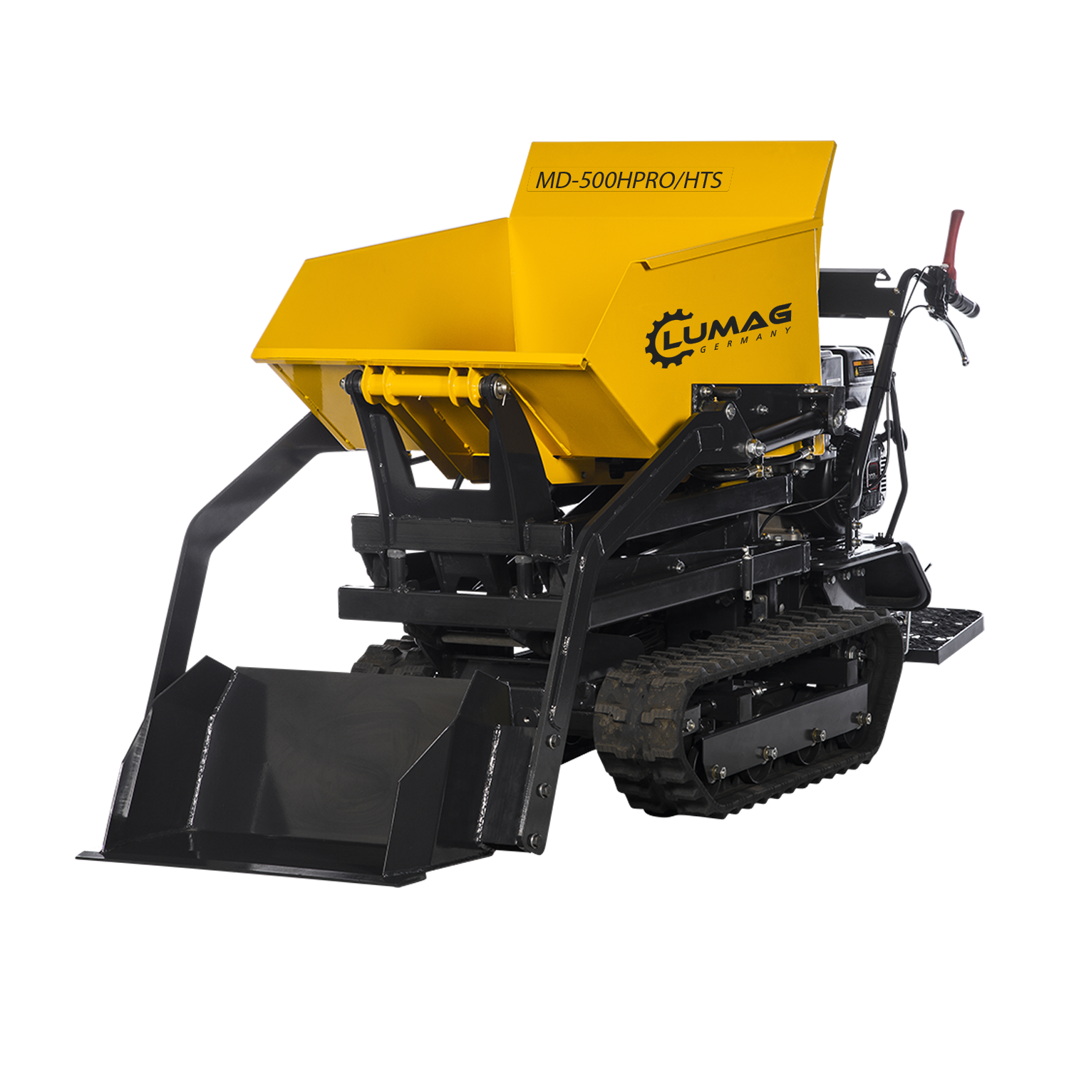 Lumag_Benzin-Raupendumper MD500HPROHTS (High-Tip & Schaufel)-1 Lumag Minidumper MD500 HPROHTS – Bild 1