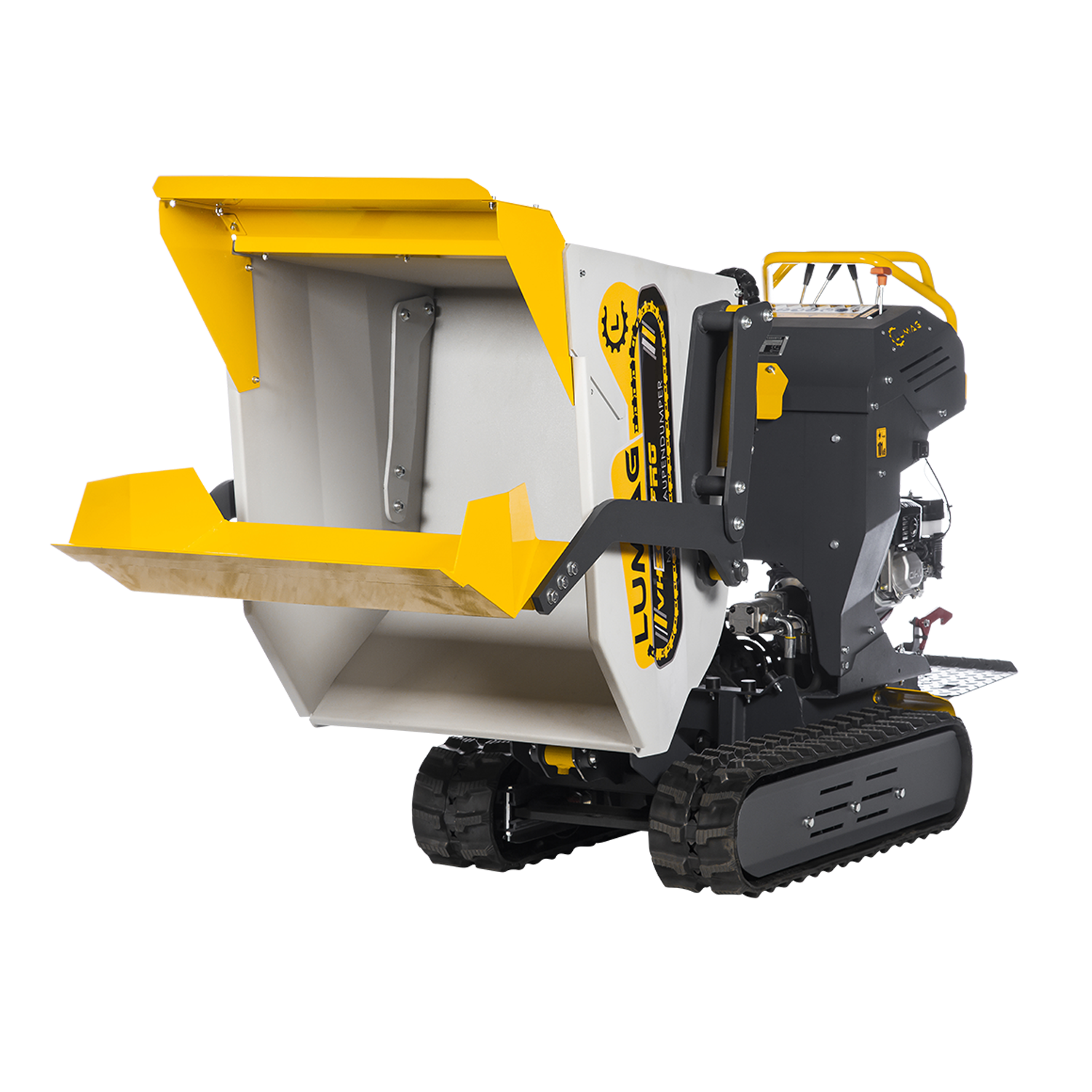 Lumag_Benzin-Raupendumper VH500PROGXA (Schaufel+HONDA-Motor)-3 Lumag Benzin-Raupendumper VH500PROGXA (Ladeschaufel+HONDA-Motor) – Bild 3