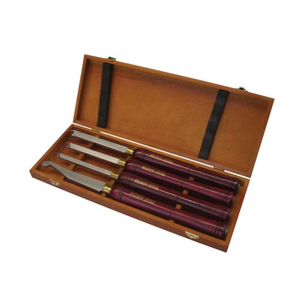 Holzmann Ringdreheisen Set 4tlg. + Ausdrehstahl ADSRS4TLG -1