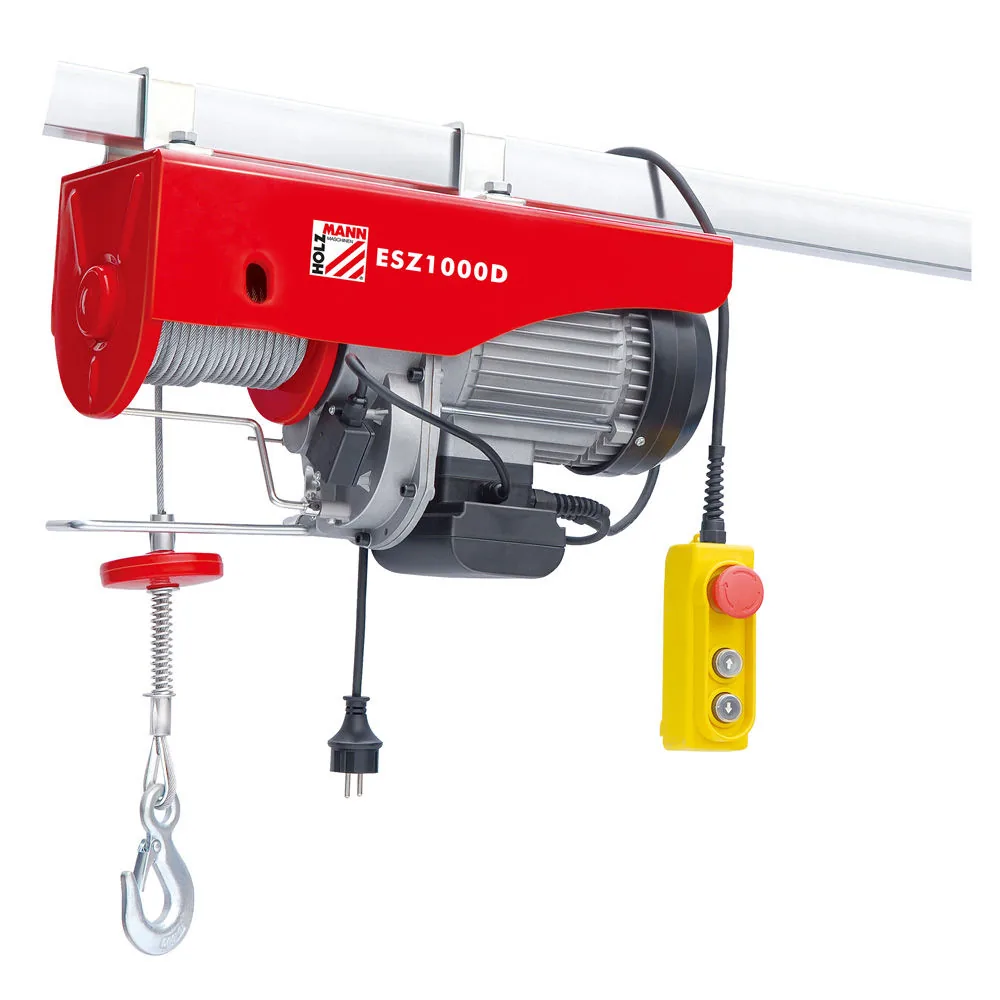 001_esz1000d-230v.jpg Holzmann elektrischer Seilzug ESZ1000D_230V -1