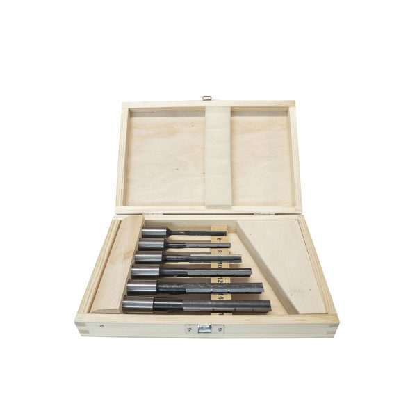 Holzmann Langlochbohrer Set Ø 6-8-10-12-14-16 LL6TLGL -1