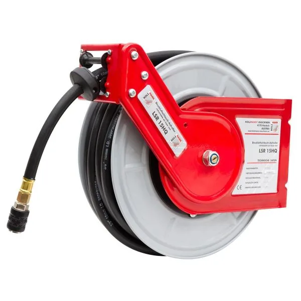 Holzmann Druckluftschlauch Aufroller 15lfm LSR15HQ -1