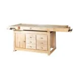Holzmann Hobelbank inkl. Schrank & Spannbacken WB210C -1