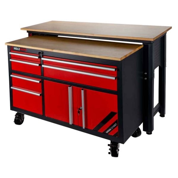 Holzmann Werkbank Werkstattwagen SET WEWA1216SET -1