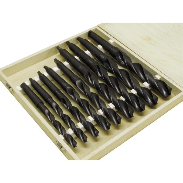 Holzmann Spiralbohrsatz 24-31,5mm MK3/HSS/10tlg SPSMK3 -2