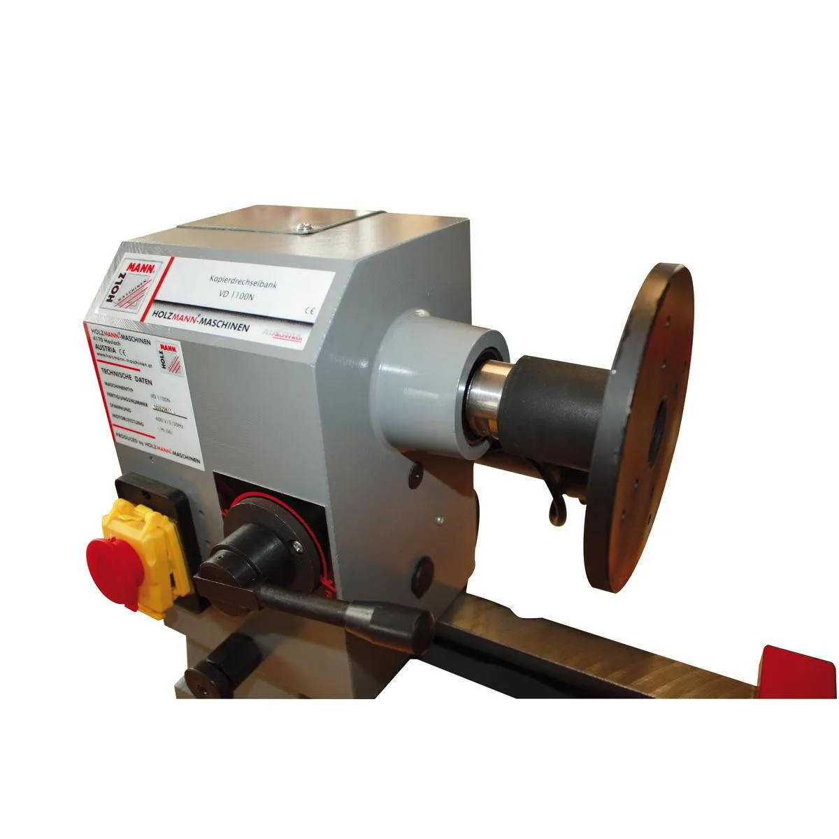 Holzmann Drechselbank variable Geschwindigkeit VD1100N_400V -2