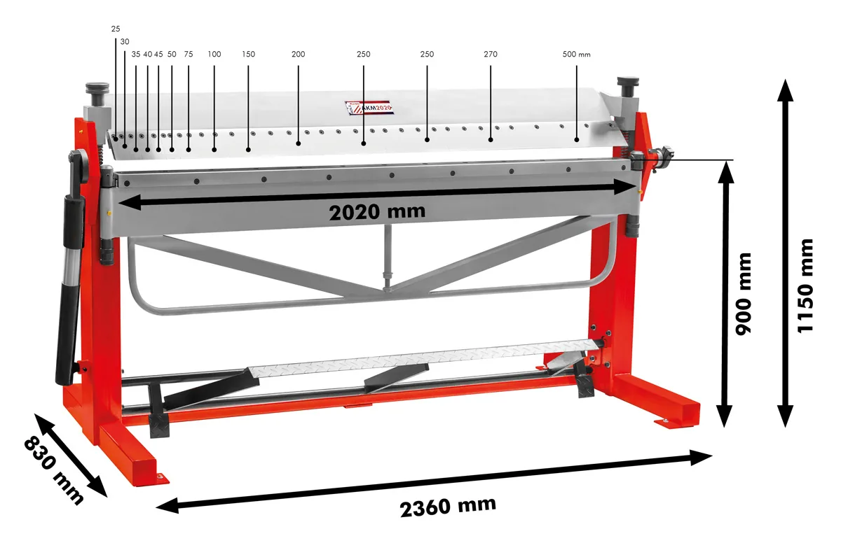 Holzmann Abkantmaschine AKM2020 -3
