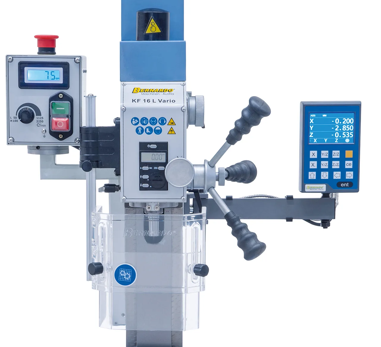 Bernardo KF 16 L Vario inkl. 3-Achs Digitalanzeige DT 40 -7