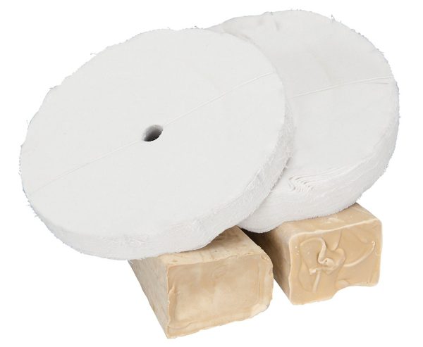 Bernardo Polierset für Kunststoff Ø 350 x 25 mm, Ø 16 mm, 4-tlg. -1
