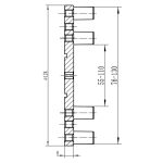 Bernardo Spannfutter-Set Premium M 70 -7