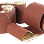 Bernardo Papierschleifband 2600 x 150 mm - K 80 (5 Stk.) -1
