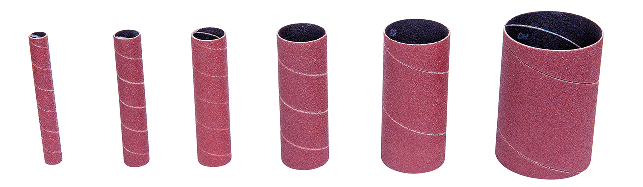 11-21420.jpg Bernardo Schleifhülsen-Set Ø 13/19/26/38/51/76 mm - K 100 für OVS 40 -1