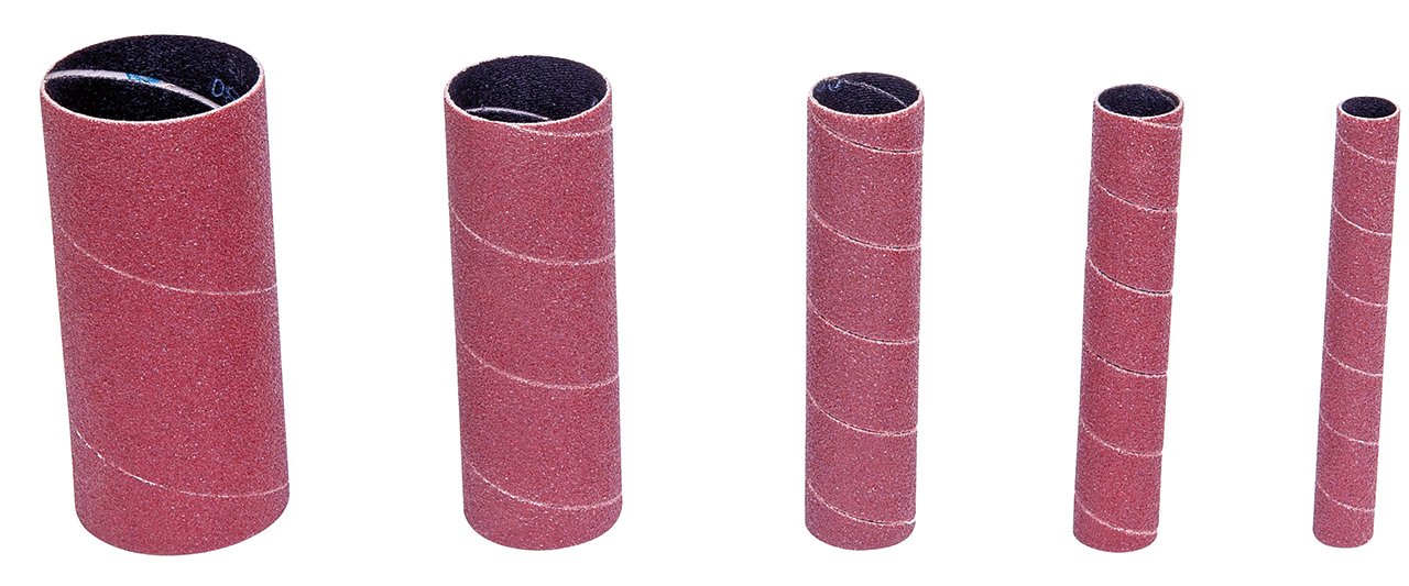 11-21432.jpg Bernardo Schleifhülsen-Set Ø 13/19/26/38/51 mm - K 240 für OSB 60 -1