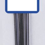 Bernardo Laubsägeblätter 130 mm Stärke 7 - grob für Metall (12 Stk.) -1