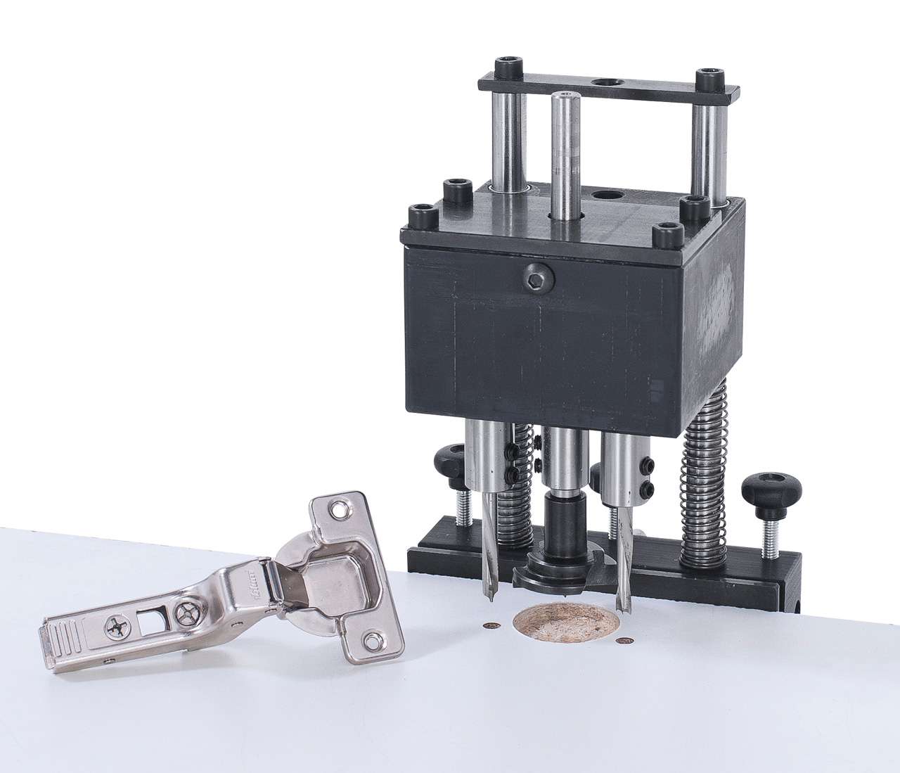 14-1112_1.jpg_1.jpg Bernardo Bohrkopf 45/9,5 für Scharnier Typ Blum, mit Aufnahme für Stemmmaschinen -1