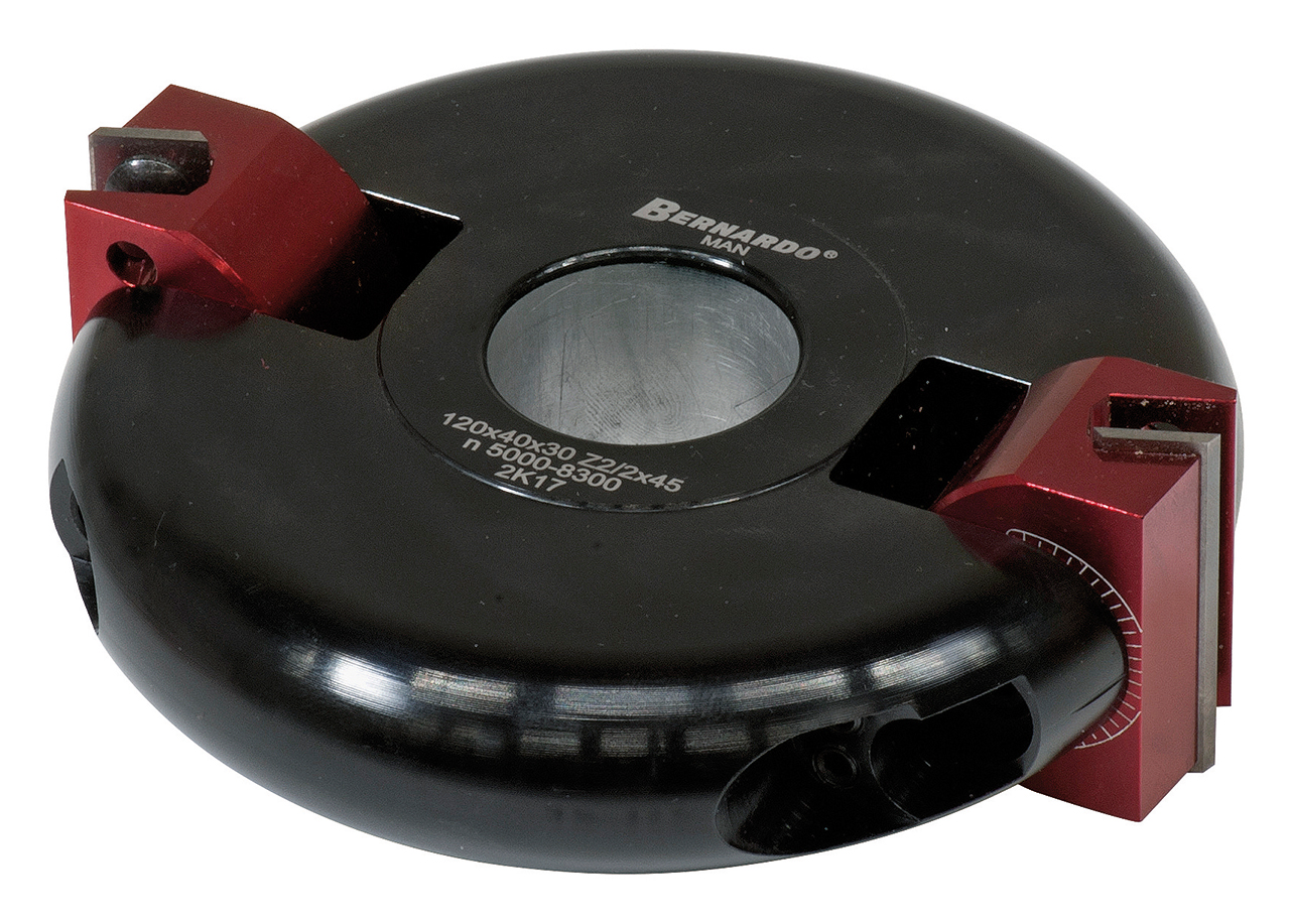 16-2250_1.jpg Bernardo Schwenkmesserkopf 120 x 40 x 30 mm - Z2/2x45° -1