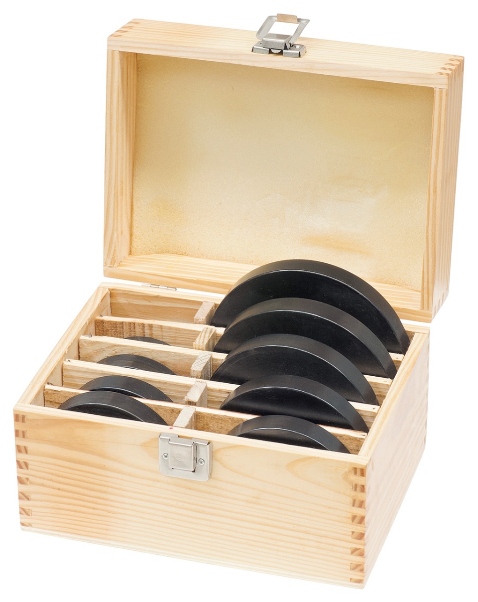 16-2510.jpg Bernardo Anlaufringset 12-tlg. in Holzkassette -1