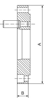 Bernardo Kurzkegelflansch FLD-630/D15 -2