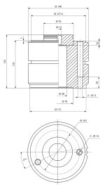 Bernardo Schnellwechsel-Stahlhalter System Multifix Größe D -3