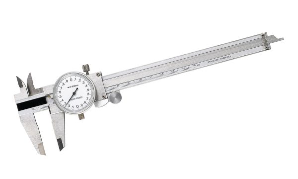 Bernardo Taschenmessschieber mit Rundskala 300 mm / 0,02 mm -1