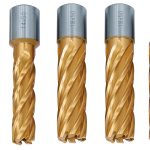 Bernardo HSS-Kernbohrer CDL, TiN-beschichtet, 14/18/22 mm, Bohrtiefe 50 mm, 5 tlg. -1