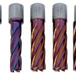 Bernardo HSSCO5-Kernbohrer CDL, nACO-beschichtet, 14/18/22 mm, Bohrtiefe 50 mm, 5 tlg. -1