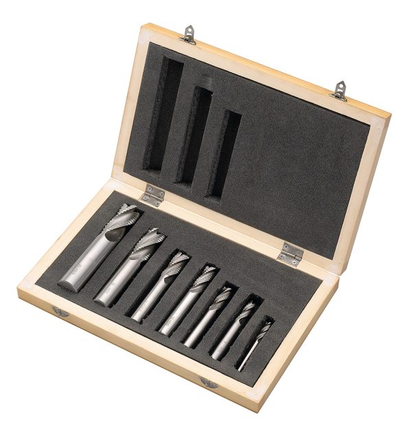 Bernardo Schaft-Schruppfräser HSS 7-tlg. -1