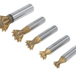 Bernardo Schwalbenschwanz-Fräsersatz 5-tlg. -1