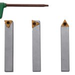 Bernardo Drehmeißelsatz mit HM-Wendeplatten, 10 mm, 5-tlg. -1