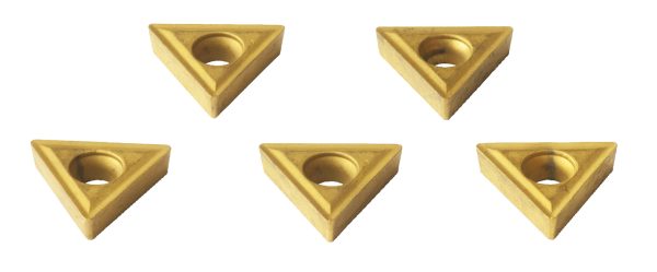 Bernardo Satz HM-Wendeschneidplatten (5 Stk.) für Bohrstange 12 / 16 mm -1