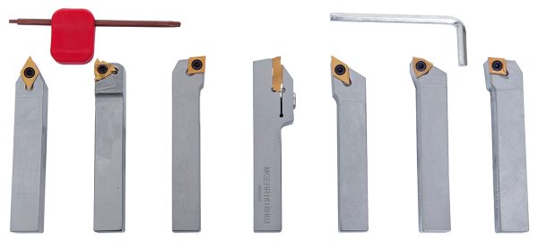 Bernardo Drehmeisselsatz mit HM-Wendeplatten, 16 mm, Satz O -1