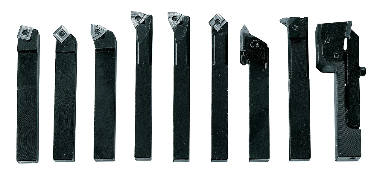 Bernardo Drehmeißelsatz mit HM-Wendeplatten, 12 mm, Satz C -1