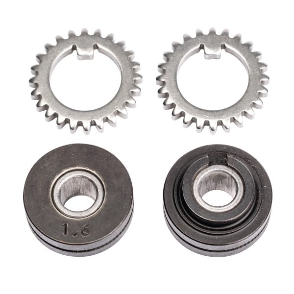 Schweisskraft Vorschubrollenpaar mit Zahnkranz für Röhrchendraht 1,8 – 2,4 mm -1