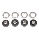 Schweisskraft Vorschubrollenpaar mit Zahnkranz für Aluminiumdraht 1,2 mm -1